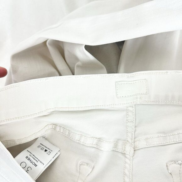 Mother The Rascal Ankle Snippet Jeans Size 30 In Sexy Just Walked Into Town - Picture 11 of 15